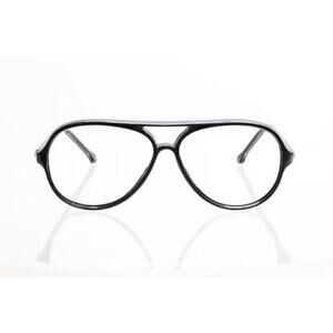 Vuarnet 374 PX Black Vintage France Sunglass / Eyeglass FRAMES ONLY - GOOD